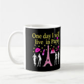 いつか私はパリに住む コーヒーマグカップ (左)