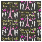 いつか私はパリの織物に住む ファブリック (見本)