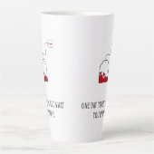 いつか自分の価値を手に入れよう。 カフェラテマグ (正面)