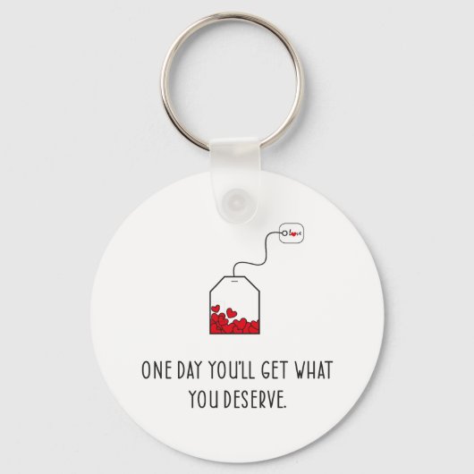 いつか自分の価値を手に入れよう。 キーホルダー (正面)