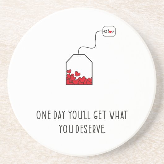 いつか自分の価値を手に入れよう。 コースター (正面)