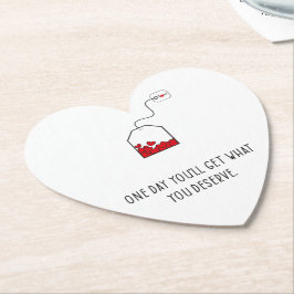 いつか自分の価値を手に入れよう。 ペーパーコースター