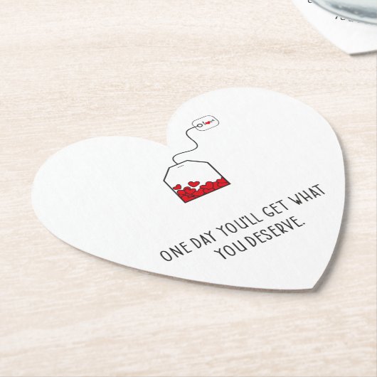 いつか自分の価値を手に入れよう。 ペーパーコースター (アングル)