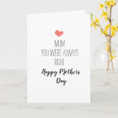 いつだってあなたが正しかった、  , 母の日 カード (黄色い花)