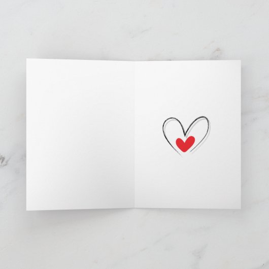 「いつだってあなたでいて」 WhatsApp バレンタインデー シーズンカード (内部)