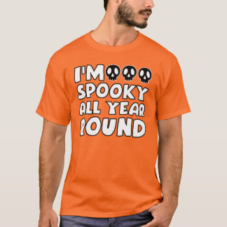 いつだってスケアリー スカル ハロウィン Tシャツ