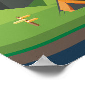 いつだって冒険の準備を! 保育園 & キッズ ポスター (角)