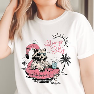 いつだって塩気たっぷりのラッコ トライブレンドTシャツ