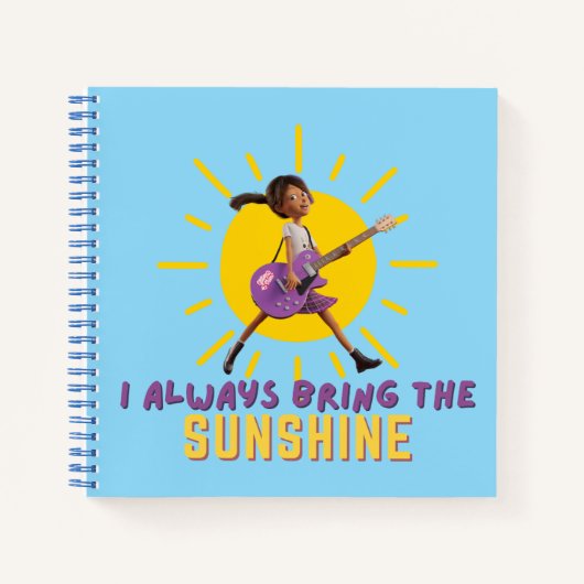 いつだって太陽の光を運ぶ ノートブック (正面)