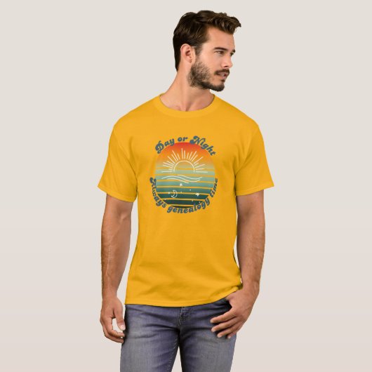 いつだって家系図の時間 Tシャツ (正面フル)