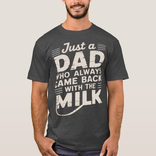 いつだって帰ってくるただのパパ友 Tシャツ (正面)