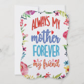 いつだって私の母　永遠に私の友 シーズンカード (正面)