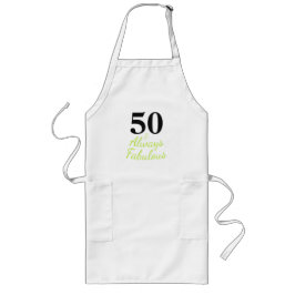 いつだって50歳で華麗 ロングエプロン