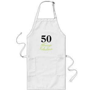 いつだって50歳で華麗 ロングエプロン