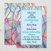 いつだって、いつまでも大きな喜びと共に 招待状 (正面/裏面)