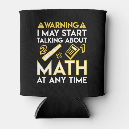 いつでもこの数学の恋人について話し始める 缶クーラー (正面)