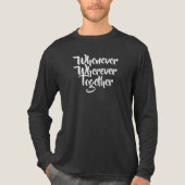 いつでもどこでも、一緒にTシャツ トライブレンドTシャツ (正面)