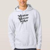 いつでもどこでも、一緒にTシャツ パーカ (正面)