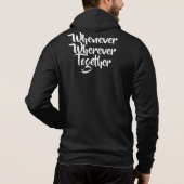 いつでもどこでも、一緒にTシャツ パーカ (裏面)