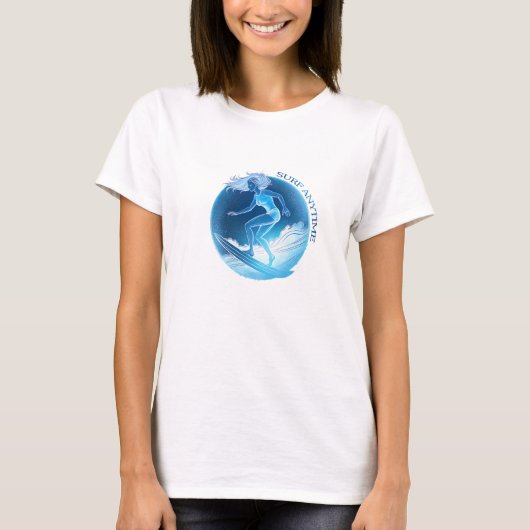 いつでもサーフィン Tシャツ (正面)