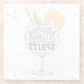 いつでもスプリッツァで乾杯 ガラスコースター (裏面)