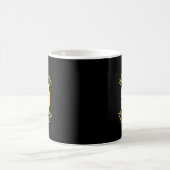 いつでもハンマータイム! 楽しい建設現場管理者 コーヒーマグカップ (中央)