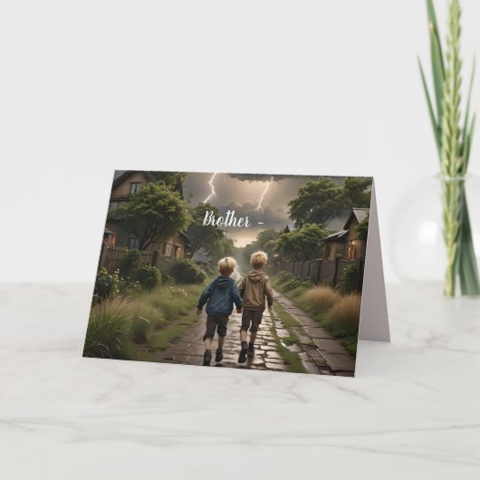 いつでもブラザーカード サンキューカード (正面)