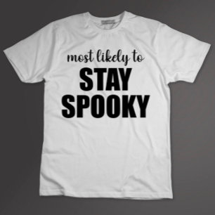 いつまでもスプーキーで面白いハロウィン Tシャツ