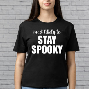 いつまでもスプーキーで面白いハロウィン Tシャツ