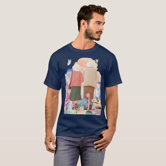 いつまでも一緒に Tシャツ (正面フル)