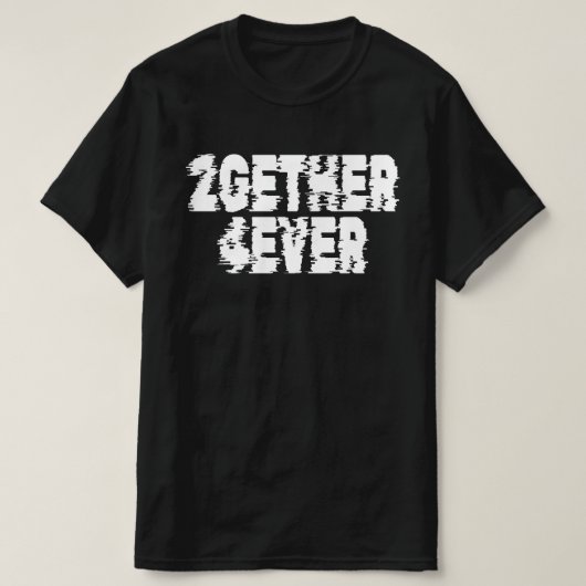 いつまでも一緒に Tシャツ (デザイン正面)