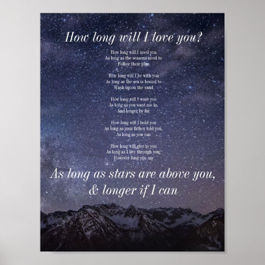 いつまで愛してる？ポスター ポスター (正面)