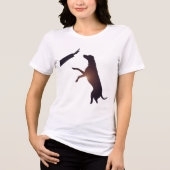 「いつもあなたと - 犬と人の絆」 トライブレンドＴシャツ (正面)