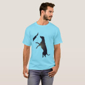 「いつもあなたと - 犬と人の絆」 Tシャツ (正面フル)
