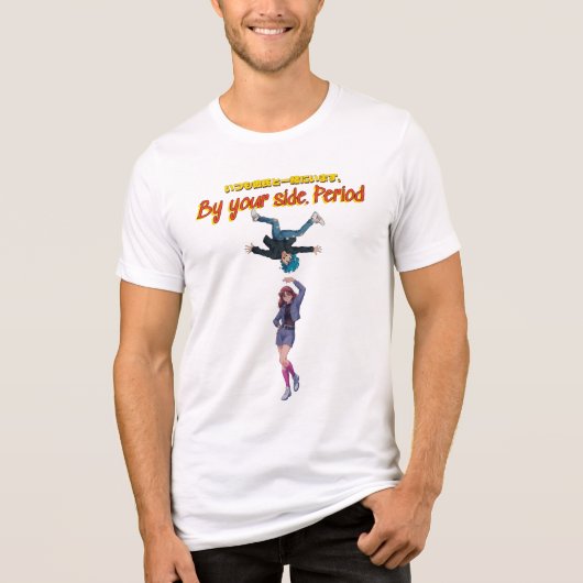 いつもあなたの傍に。 トライブレンドTシャツ (正面)
