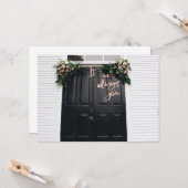 いつもあなたの平手グリーティングカードだった カード (正面/裏面インサイチュ)