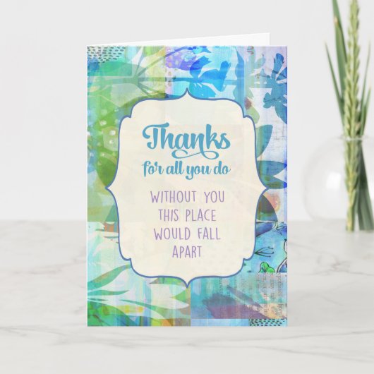 いつもありがとう サンキューカード (正面)