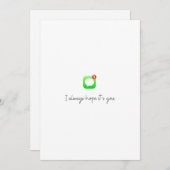 「いつもお前を望む」 シーズンカード (正面/裏面)