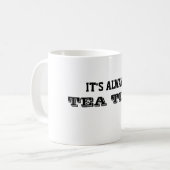 いつもお茶の時間のマグカップ コーヒーマグカップ (正面左)