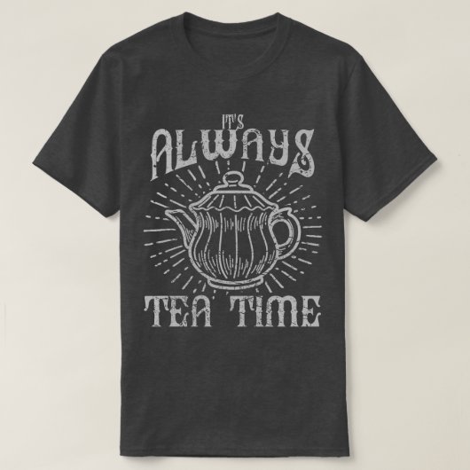 いつもお茶の時間 Tシャツ (デザイン正面)