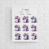 いつもお茶時間 ポスター