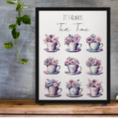 いつもお茶時間 ポスター