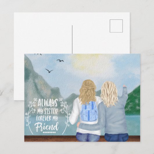 『いつもの姉』 ポストカード (正面/裏面)