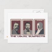 いつもの容疑者はがき ポストカード (正面/裏面)