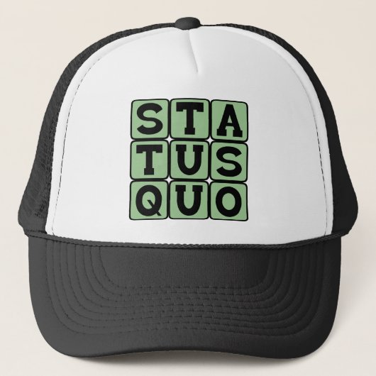 いつものStatus Quo キャップ (正面)