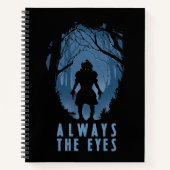 いつもアイフォレストシルエット ノートブック (正面)