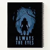 いつもアイフォレストシルエット ノートブック (裏面)