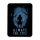 いつもアイフォレストシルエット マグネット (縦)