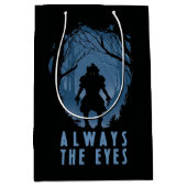 いつもアイフォレストシルエット ミディアムペーパーバッグ (正面)