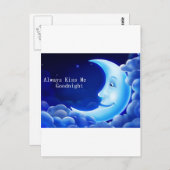 いつもキスおやすみなさい ポストカード (正面/裏面)